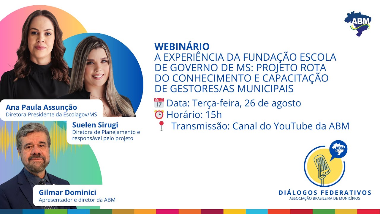 Diálogos Federativos | A experiência da Fundação Escola de Governo de Mato Grosso do Sul