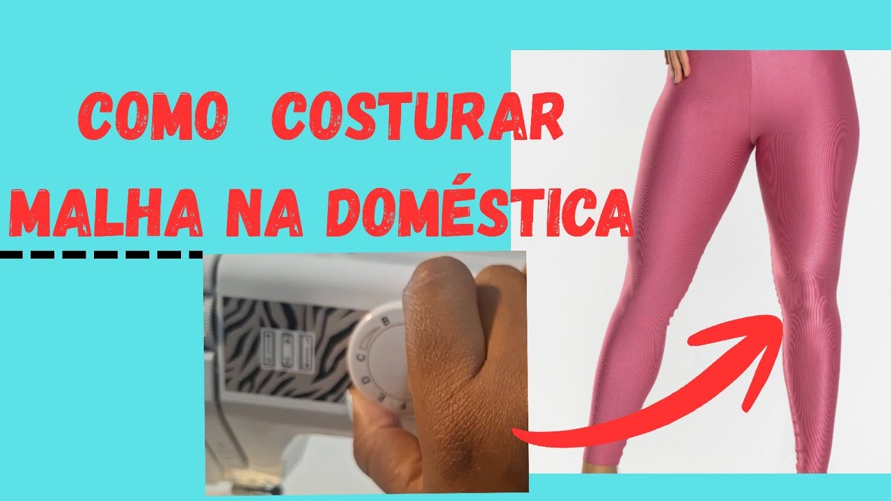 Aprenda AQUI a costurar MALHAS na sua maquina doméstica. 