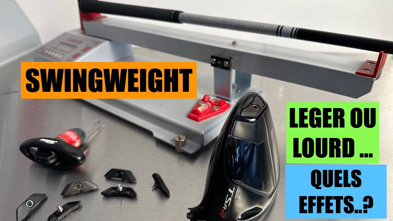 🇫🇷 SWINGWEIGHT, qu'est ce que ça change ..?