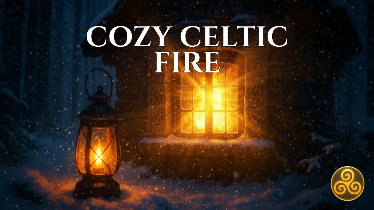 StudyCeltic Yule Fire – 25 Min Cozy Music for Sleep, Study & Relaxation