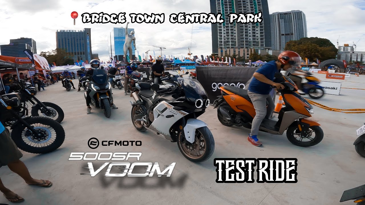500SR VOOM TEST RIDE | MOTO BAZAAR | RYDEwithRY