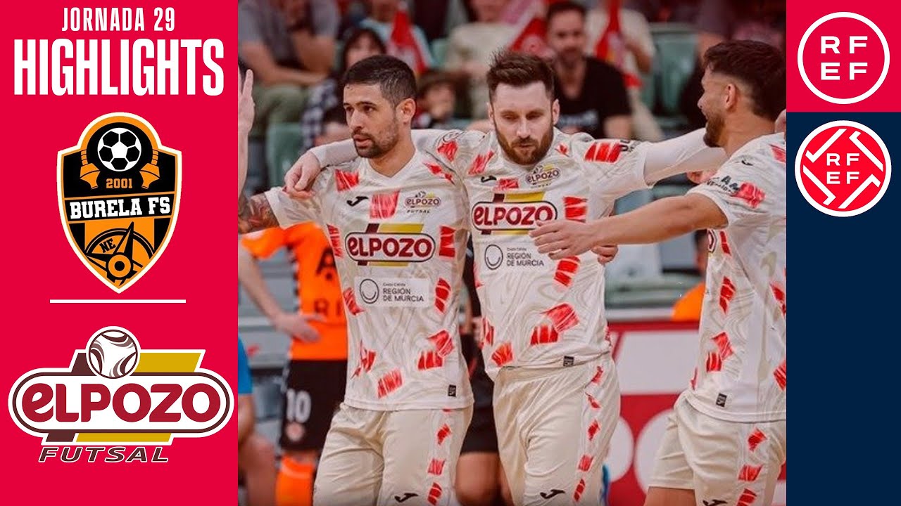Resumen #PrimeraDivisi&oacute;nFS CD Burela FS 2-3 ElPozo Murcia Costa C&aacute;lida| Jornada 29