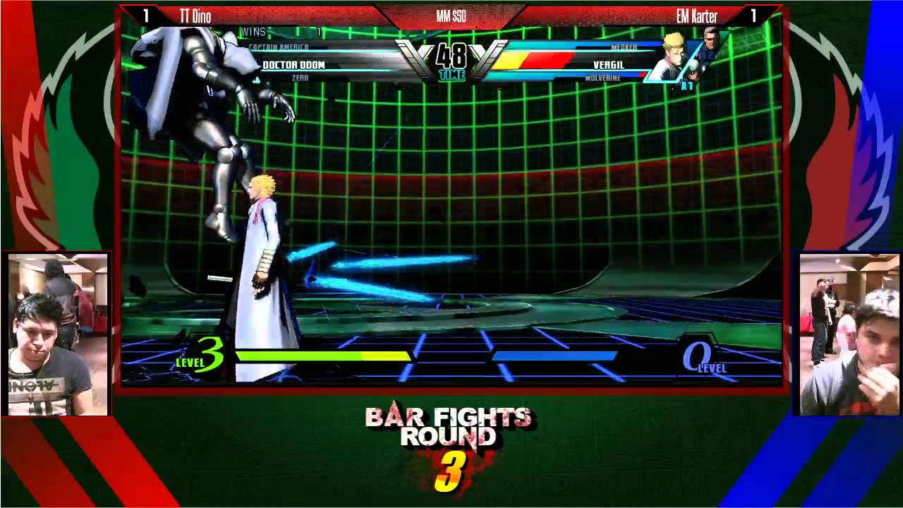 UMVC3 - TT Dino vs EM Karter - Barfights 3