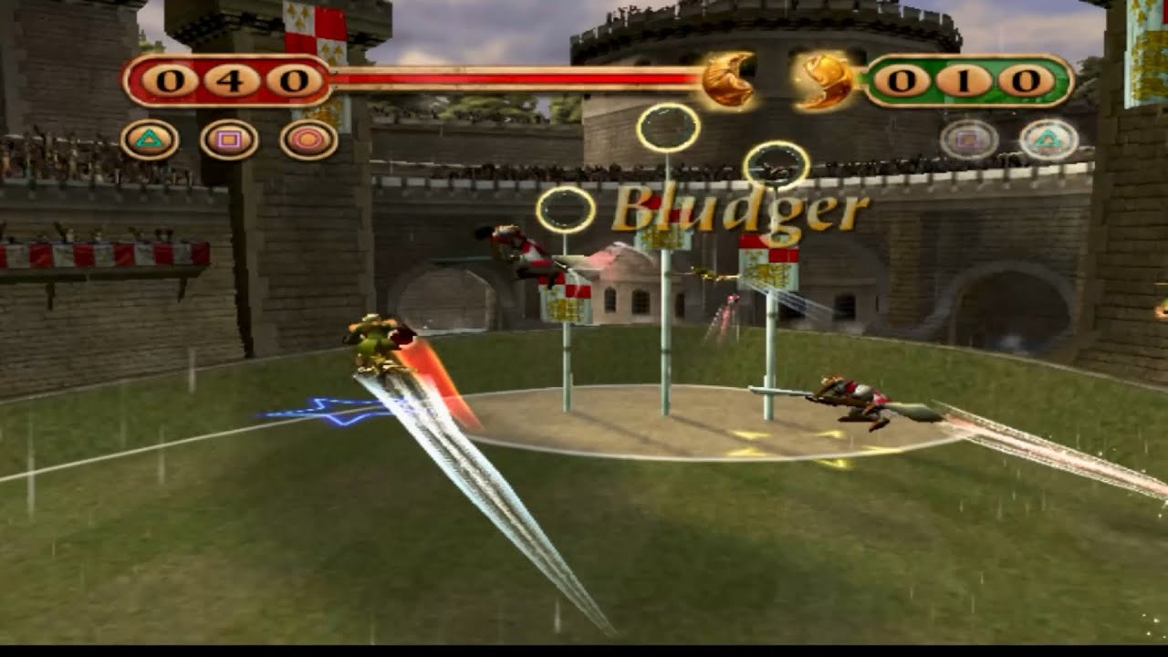 Harry Potter : Quidditch World Cup - England VS Australian (PS2) #ps2classic #harrypotterps2 