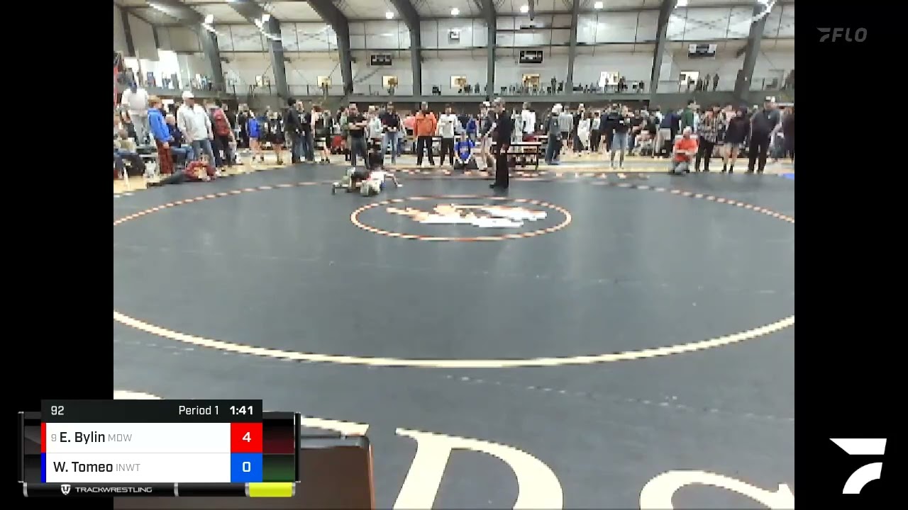 92 Lbs 1st Place Match - Easton Bylin, Mat Demon Wrestling Club Vs Willis Tomeo, Inland Northwest