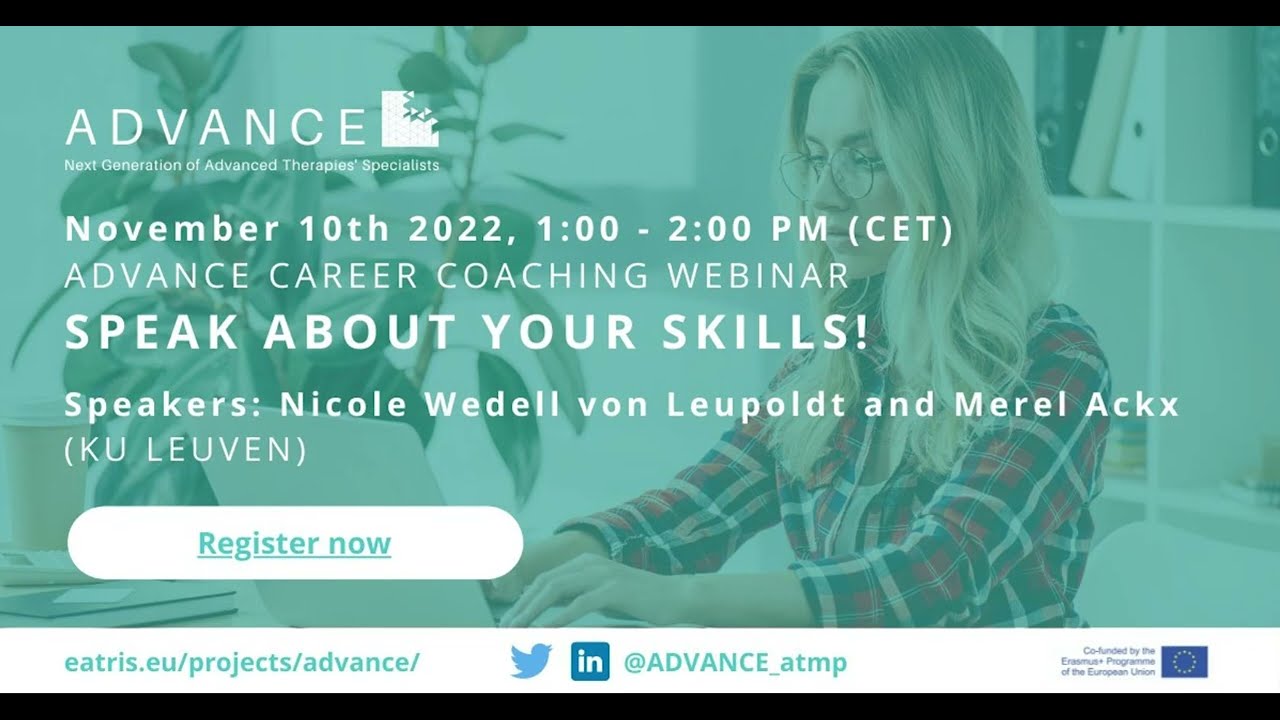 Speak about your skills! (ADVANCE career coaching)