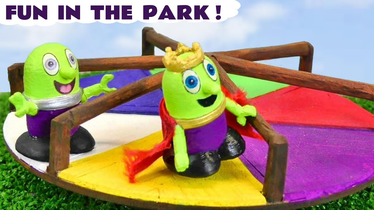 The Funlings have fun in the Playground with King Funling