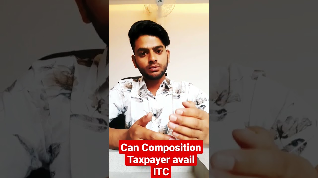 Can Composition Taxpayer claim ITC
