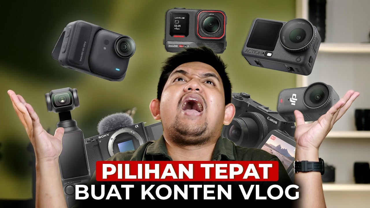 Pilihan Kamera Tepat Kalo Mau Ngonten Di 2026