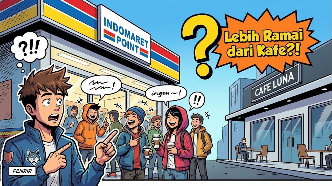Mengapa Indomaret Point Lebih Ramai dari Kafe? Fenomena Nongkrong Ritel!