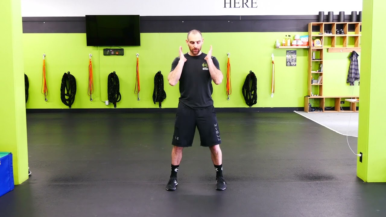 Personal Training Boise | Bodyweight Squat with Press | Kvell Fitness and Nutrition