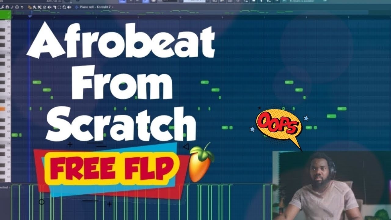 Making An Afrobeat From Scratch + Free FLP | FL Studio 21 Cook Up