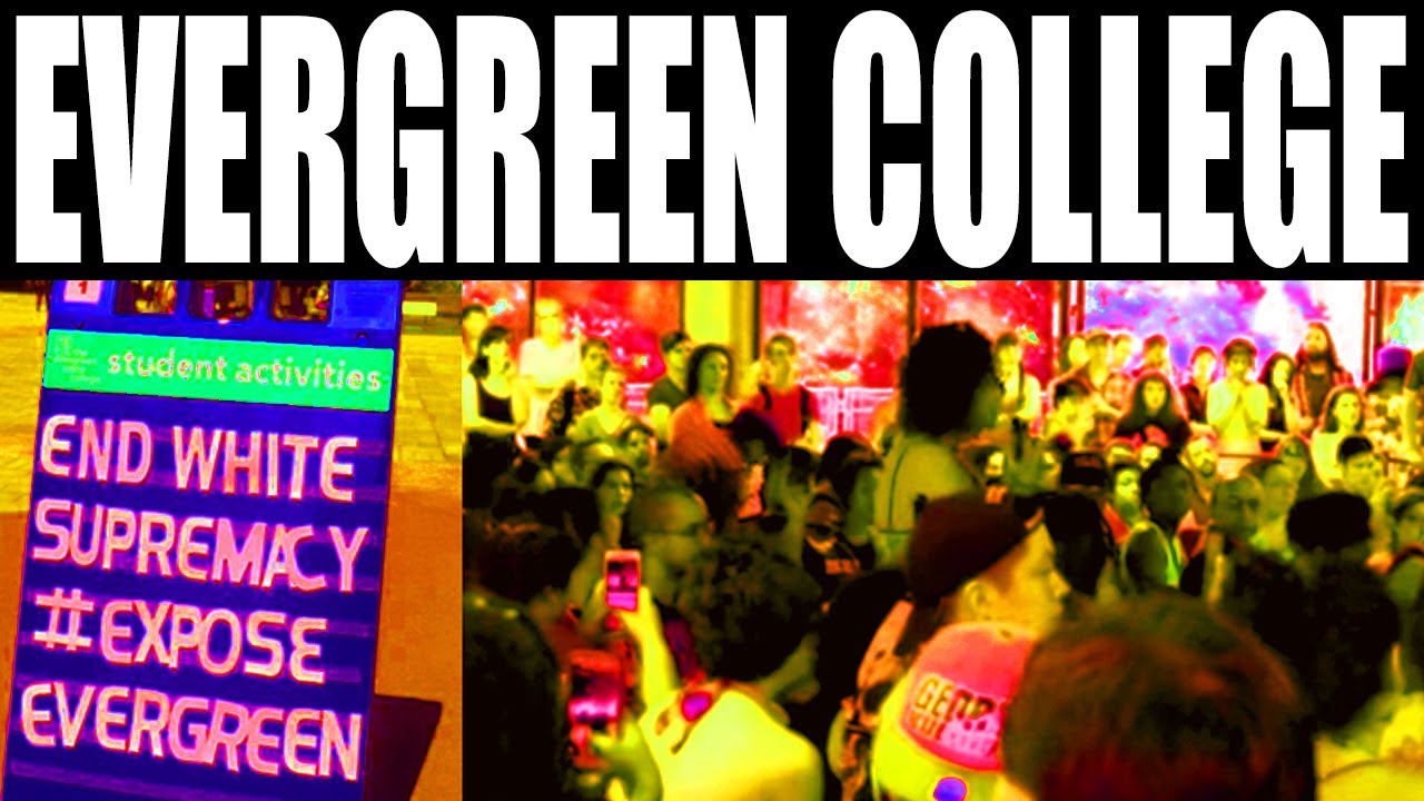 Protesters and Antifa clash at Evergreen State College (Video Compilation)