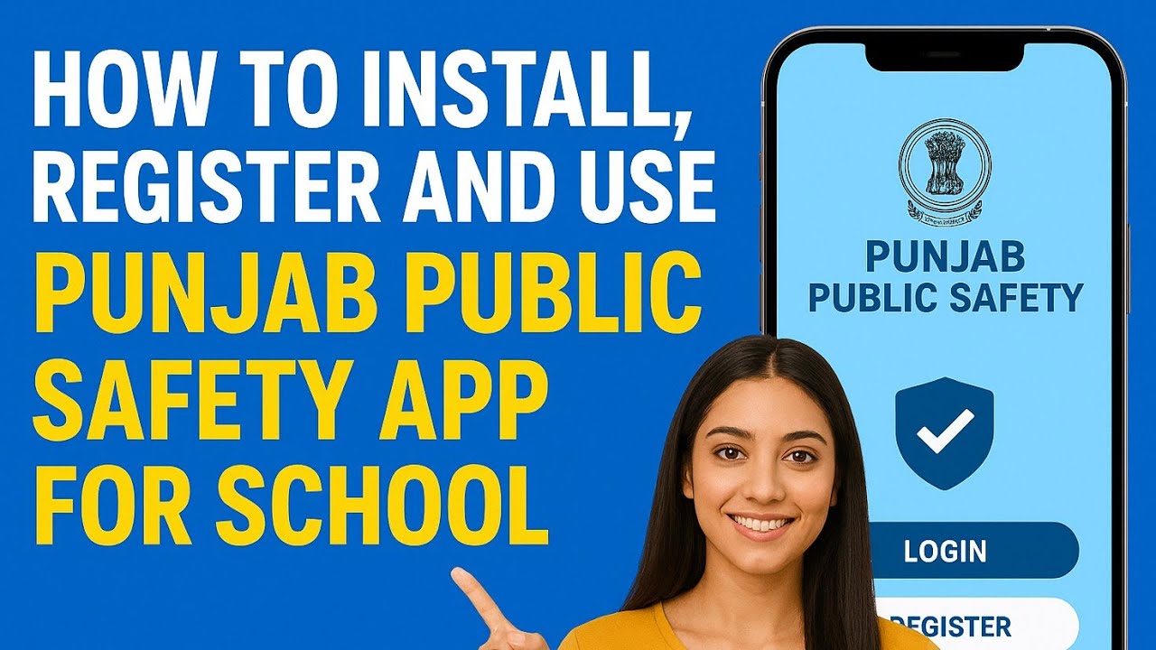 How to Register & Use Punjab Public Safety App | Registration Complete Process Explained in Urdu