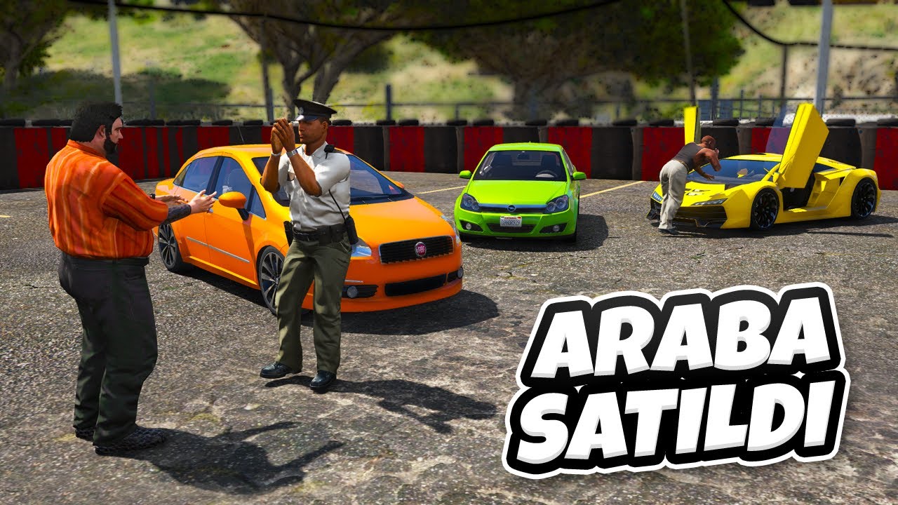 Recep Abi ile Araba Pazarında Araba Satıyoruz -  GTA 5