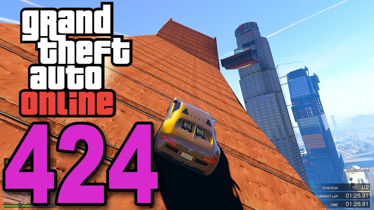 Grand Theft Auto 5 Multiplayer - Part 424 - New Ramps are Epic! (GTA Online Gameplay)