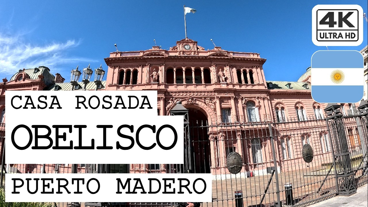 BA Puerto Madero + Casa Rosada + Obelisco Walking Tour