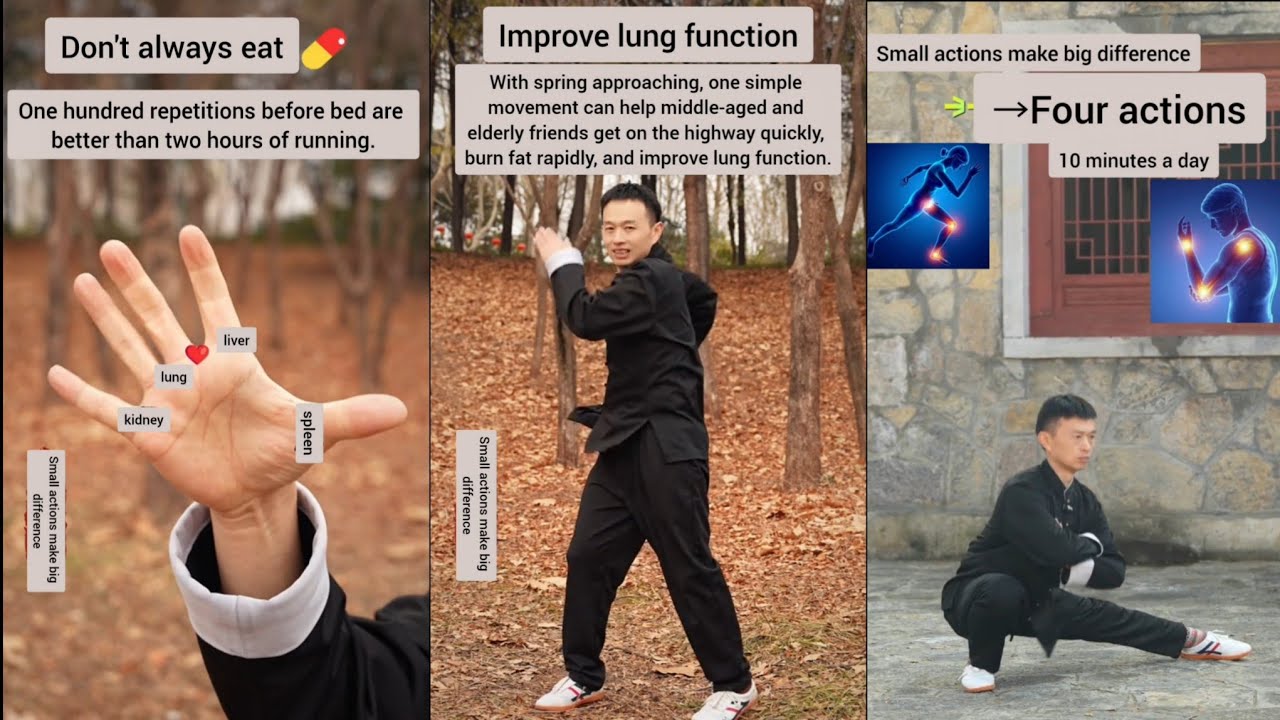 Four Simple Qigong Actions to Improve Lung Function 🌿10 Minutes a Day for Better Breathing&Vitality
