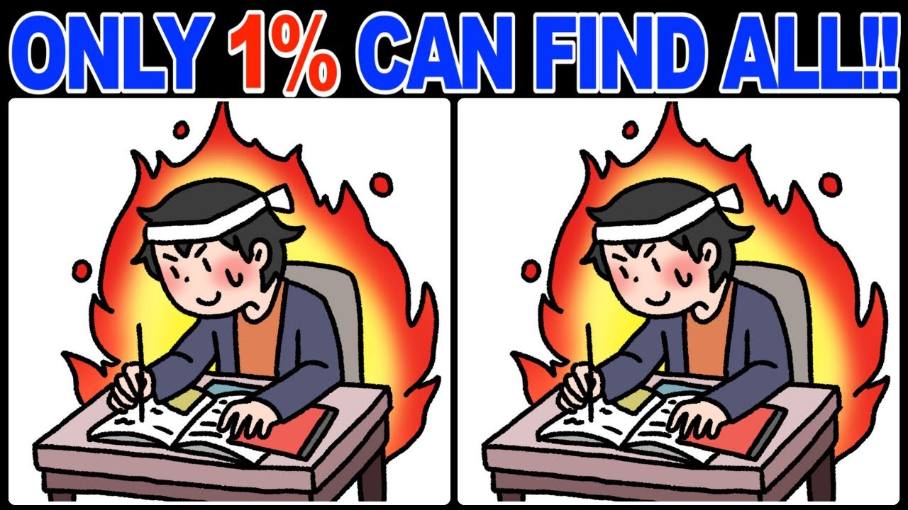 【Spot the Difference】🔥 Difficult but Fun! Can You Spot All the Differences in 10 Minutes?