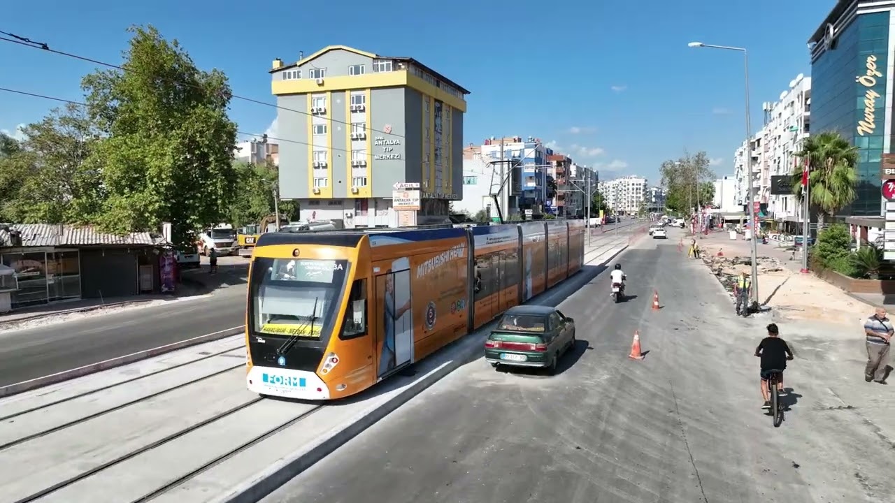 DOĞU GARAJI MEYDAN ARASINDAKİ TRAMVAY SEFERLERİ YENİDEN BAŞLADI