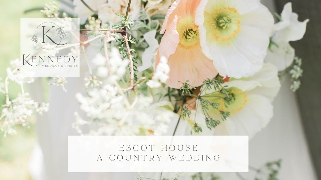 Escot House A country wedding