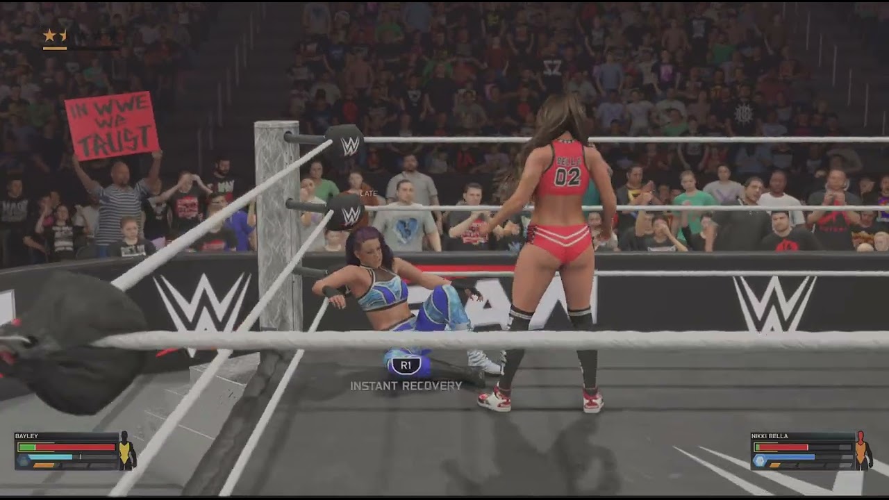 WWE 2K26_ Бэйли против Никки Беллы !!!