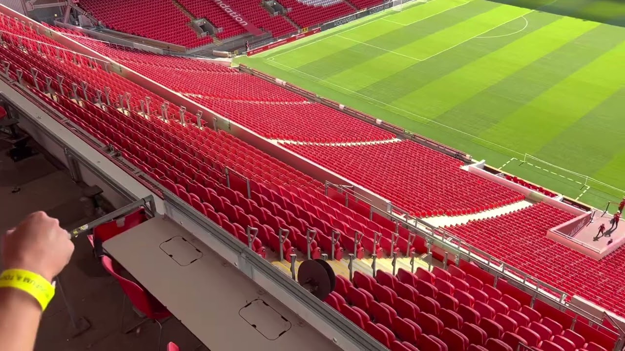 Liverpool FC stadium tour (Anfield) Aug 2022