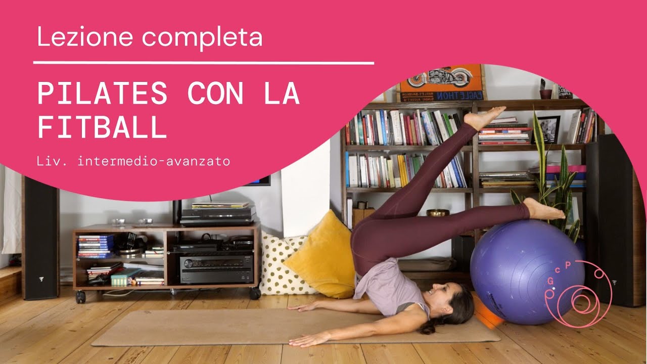 Pilates con Giorgia - Lezione breve completa con la fitball