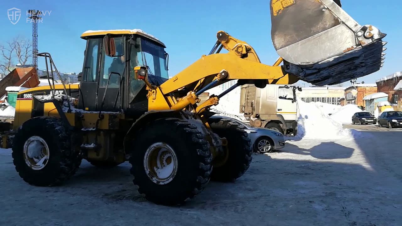 Фронтальный погрузчик Caterpillar 950G – продается на HEAVY FAIR! Видео диагностика погрузчика