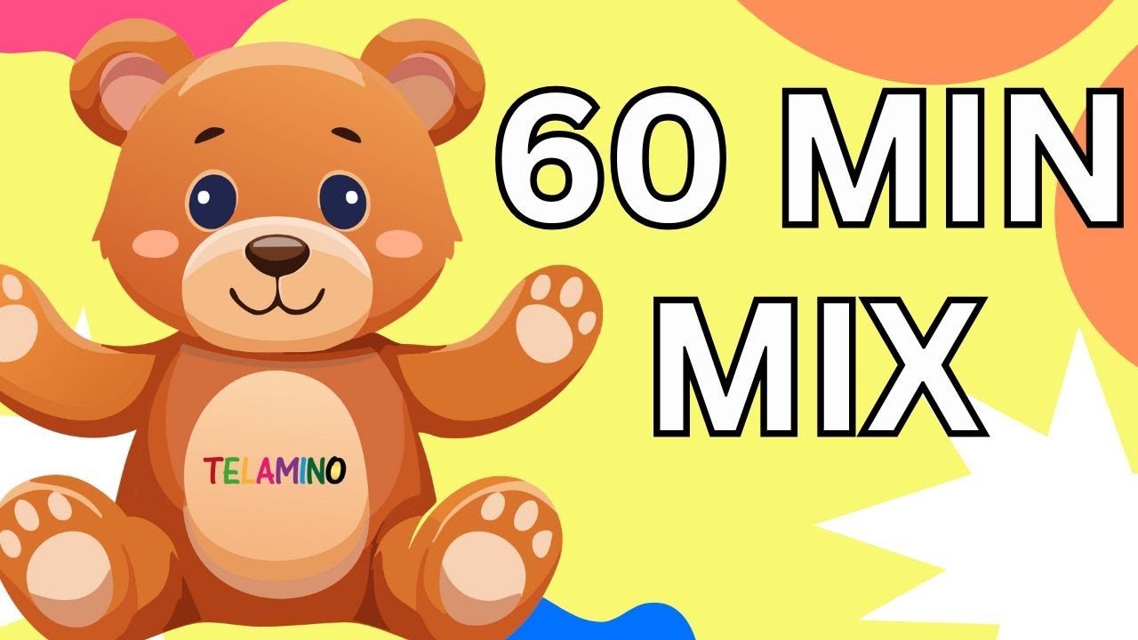 KINDERLIEDER-MIX: 60 MINUTEN in einem Video - Wunderschöne Kinderlieder