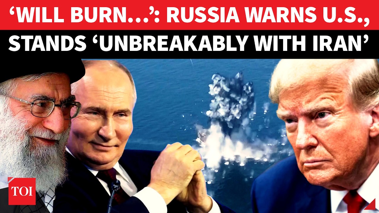 Russia FIRE WARNING SHOTS At US; ‘If You Attack Iran…’: Putin’s Chilling Message To Trump | Watch