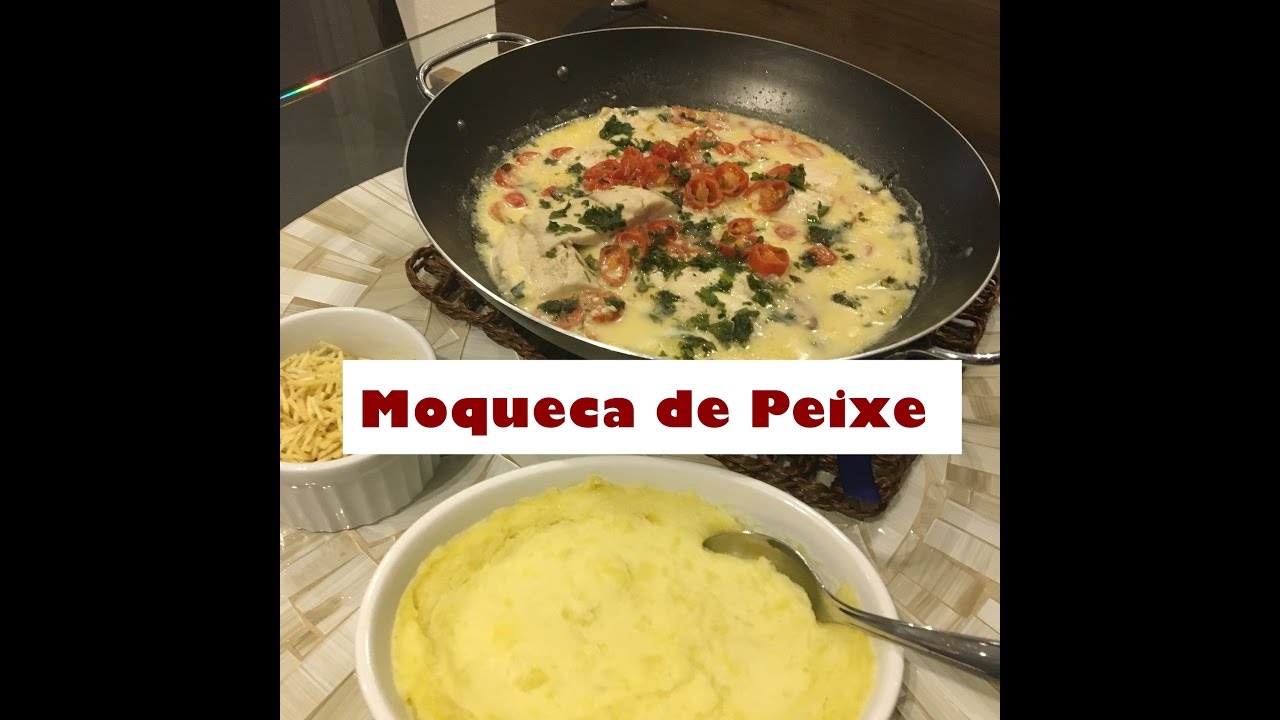 Receita de ''Moqueca'' fácil  de Peixe e Purê fácil no microondas - Cozinha Prática Das 8 às 18h