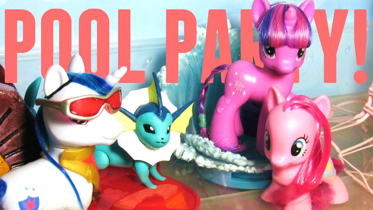 My Little Pony POOL PARTY!