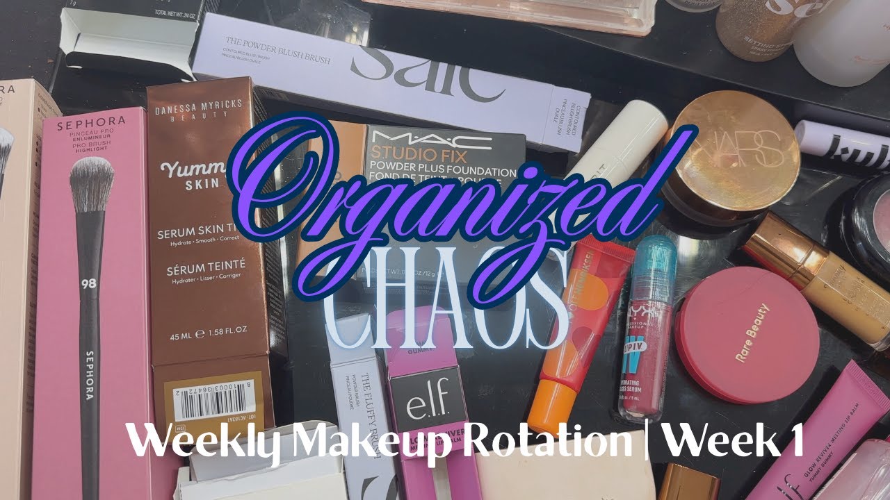 ORGANIZED CHAOS #1 | MY WEEKLY MAKEUP MIX