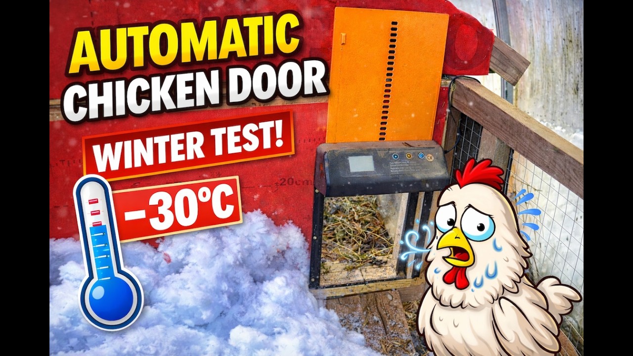 Automatic Chicken Coop Door Review. What Failed & Why