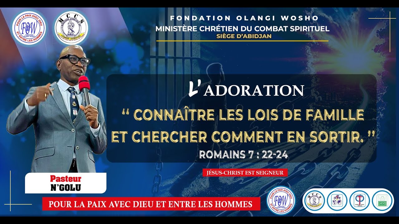 Adoration du 27 07 2025 PASTEUR N'GOLOU