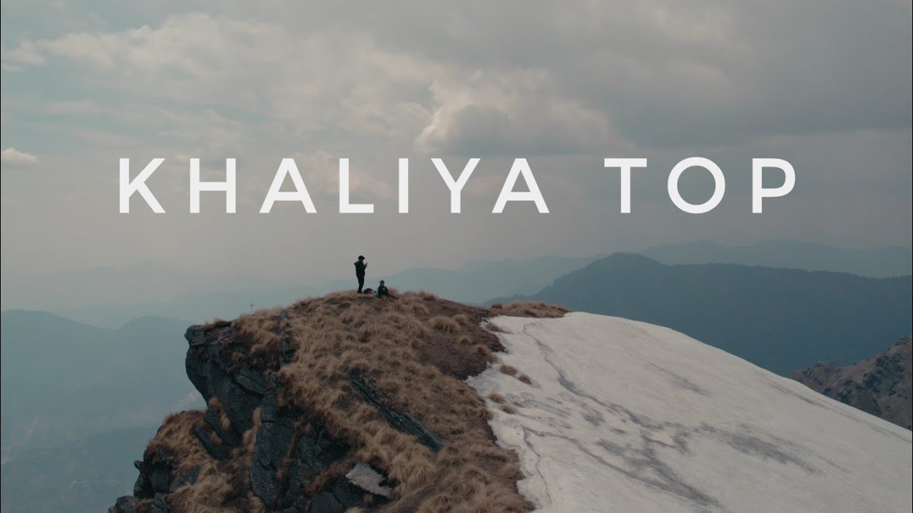 Jaw-dropping Aerial footage | KHALIYA TOP | Munsiyari | Dji Air 2s | 4K Cinematic video