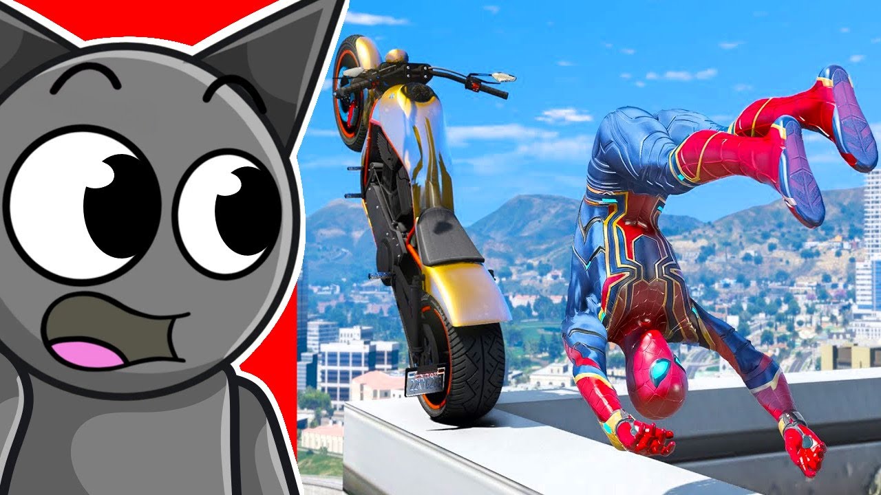 SPIDERMAN vs GTA 5 CAR CRASHES!