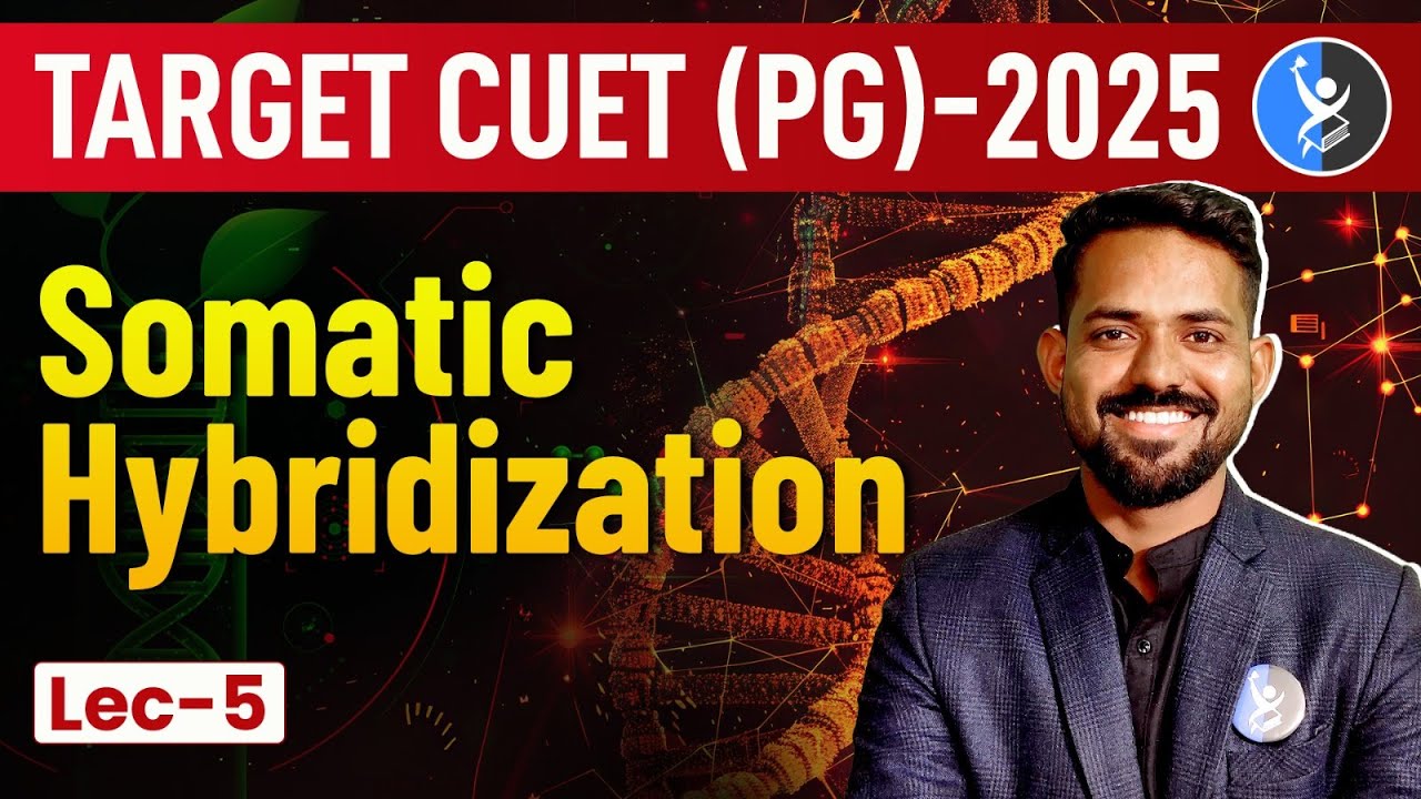 Plant Tissue Culture CUET PG 2025: Somatic Hybridization Game-Changer!