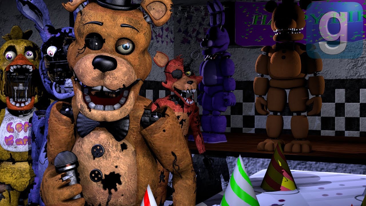 Gmod FNAF | The Stylized Withered Animatronics Get Replaced! [Part 1]