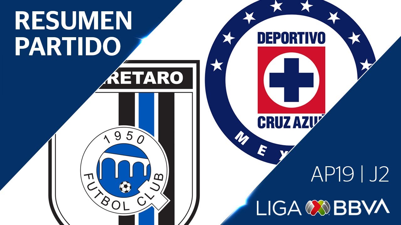 Resumen y Goles | Querétaro 3 - 0 Cruz Azul | Apertura 2019  - Jornada 3 | Liga BBVA MX