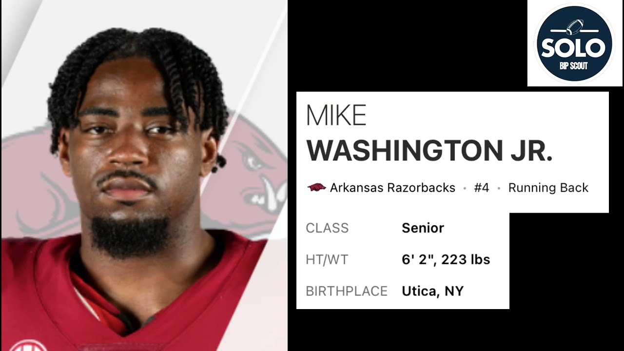 Mike Washington JR #4 ARK - Senior Bowl