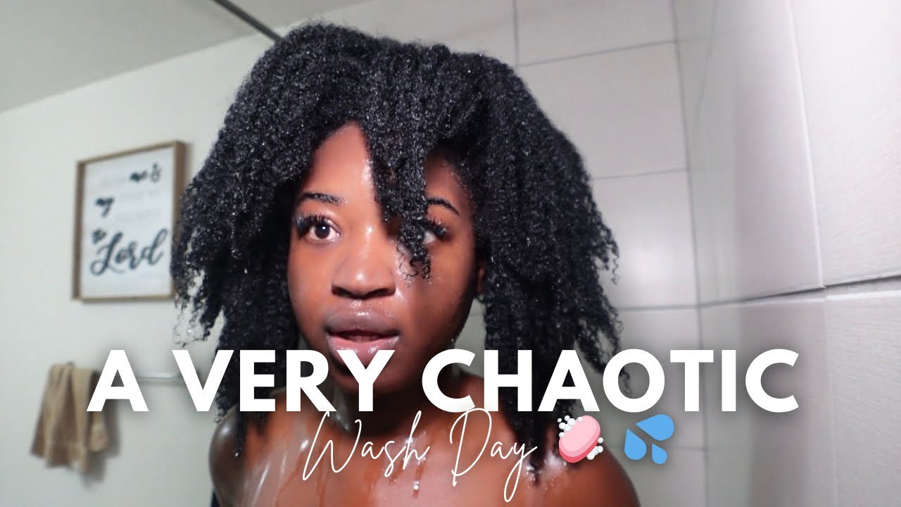 A Very Chaotic Wash Day! | Trying Something New…