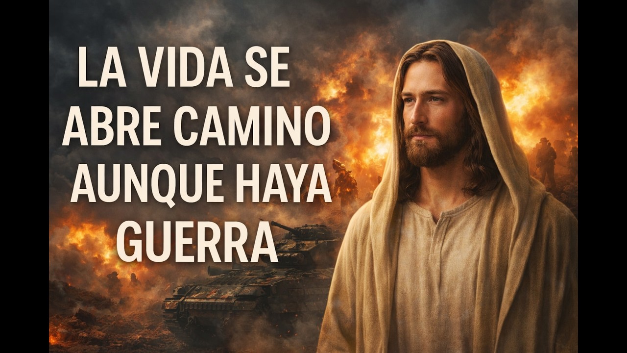 La Vida Se Abre Camino Aunque Haya Guerra | Mensaje Canalizado del Maestro Jesús