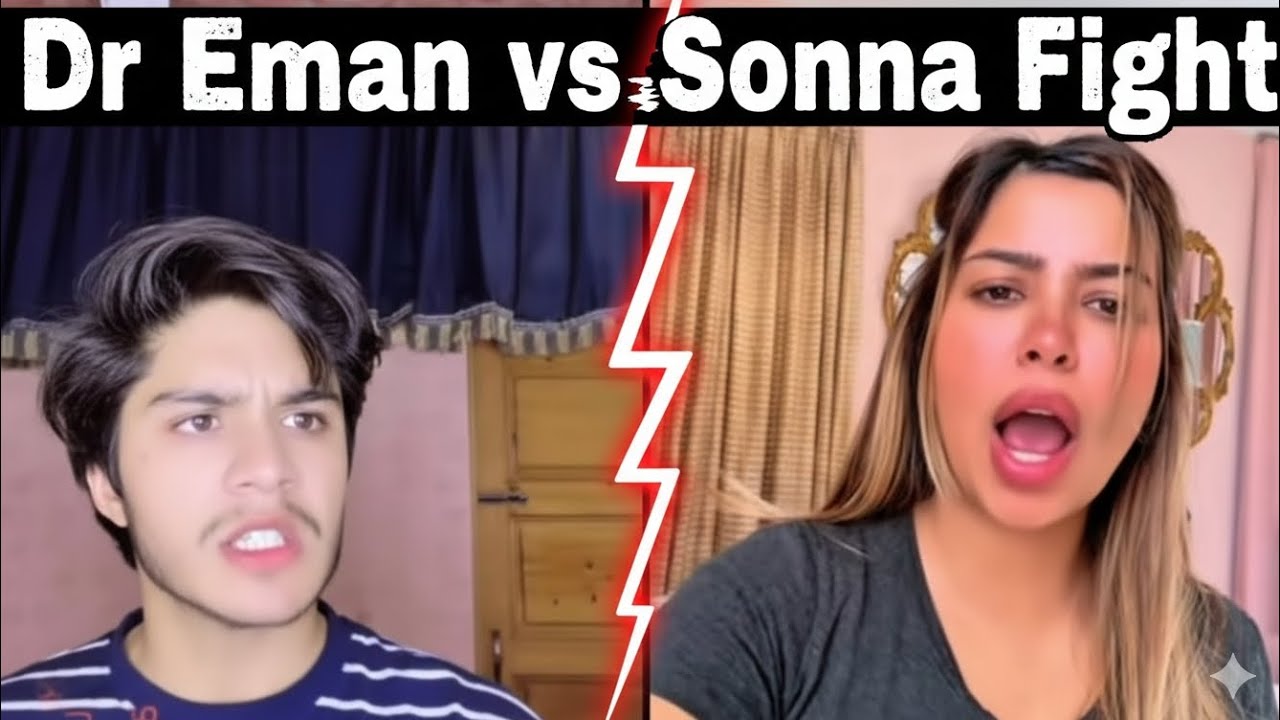 Dr Eman vs Sonna Fight 🤬 | Live Tiktok Match | Punishment Match #funny #viral #comedy