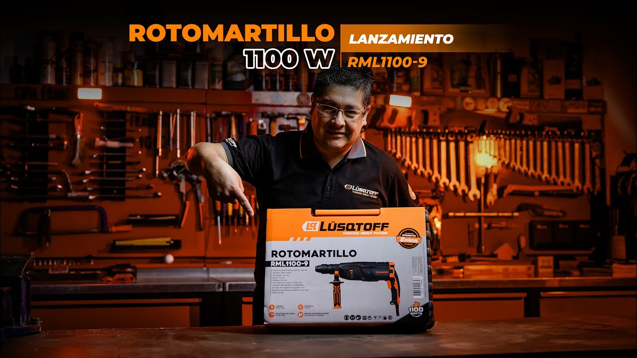 Lanzamiento | Rotomartillo Lüsqtoff RML1100-9