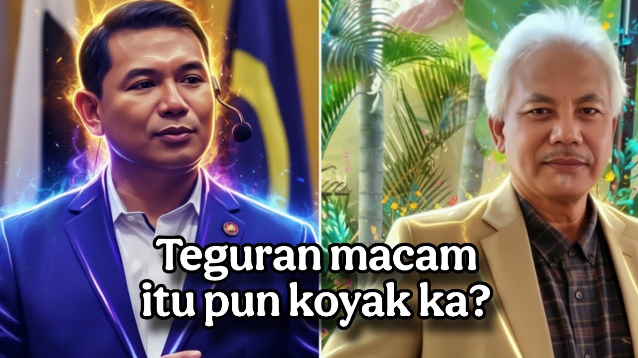 RAFIZI BALUN KOW-KOW TAJUDDIN RASDI | Siapa kamu nak bercakap pasal Reformasi?