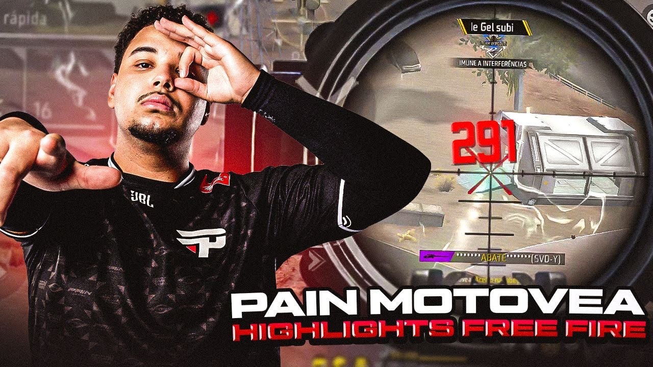 HIGHLIGHTS FREE FIRE PAIN MOTOVEA EM CAMPEONATOS🦾