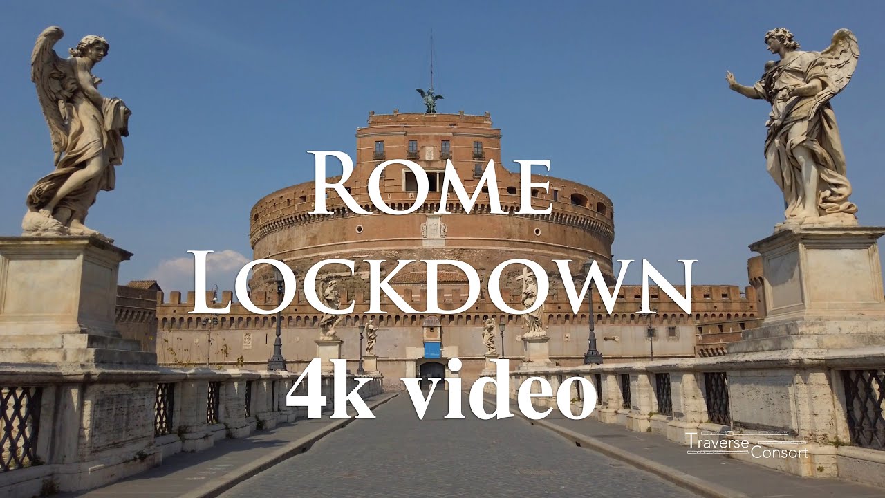 Rome Lockdown - 4k video