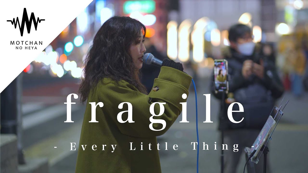 【激うま】新宿に響く綺麗すぎる歌声に多くの人が聞き惚れた!! fragile /  Every Little Thing （Covered By アノエリカ）